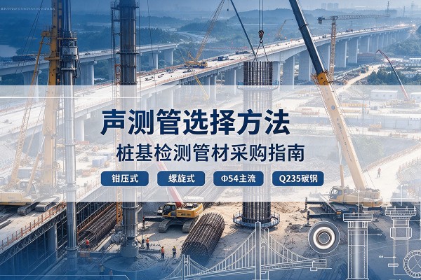二道江声测管选型标准