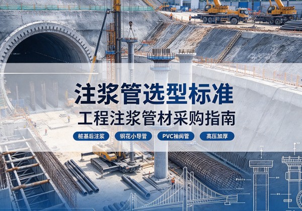 二道江注浆管选型标准